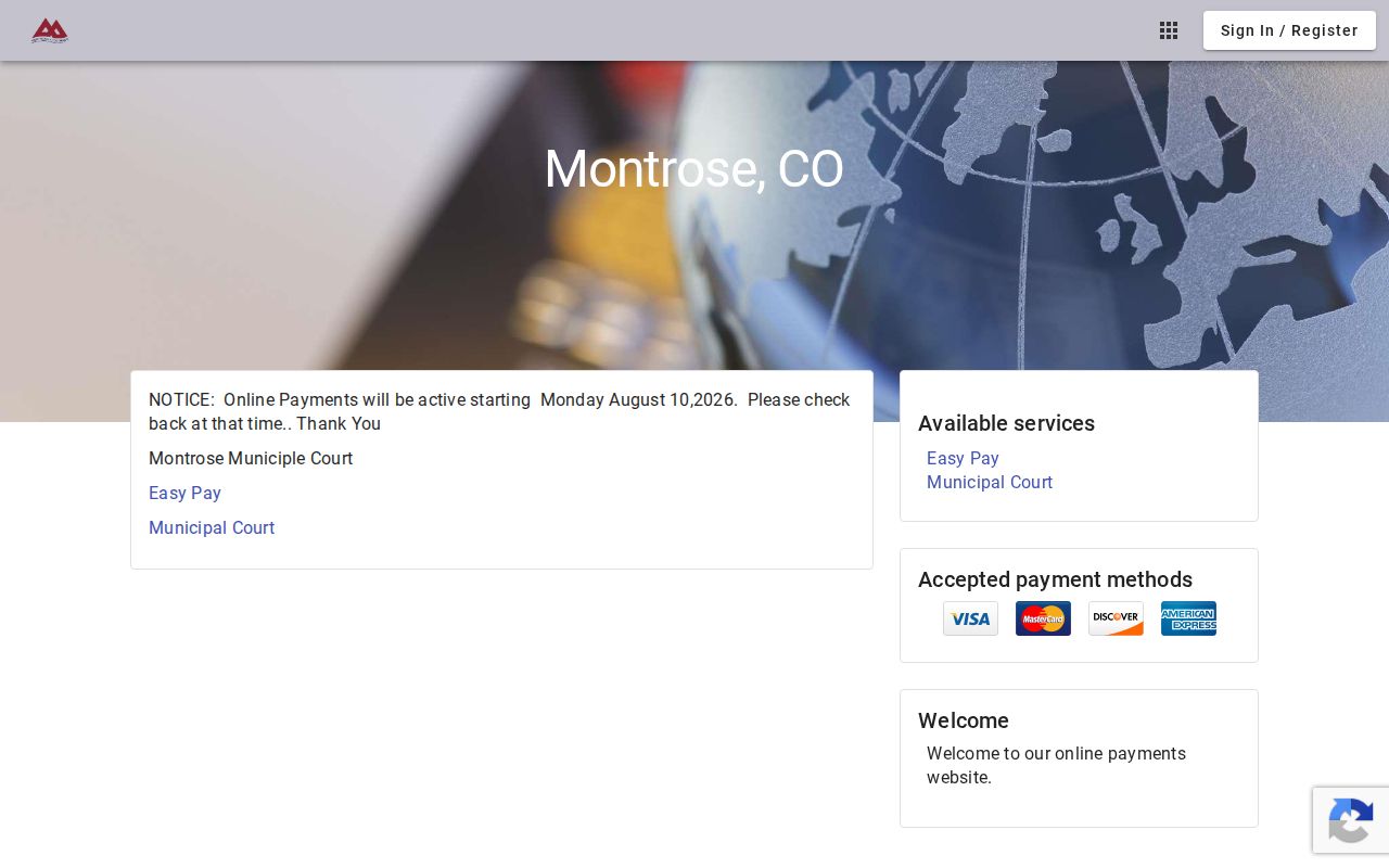 Montrose citation portal used for eligible city cases, not warrant records
